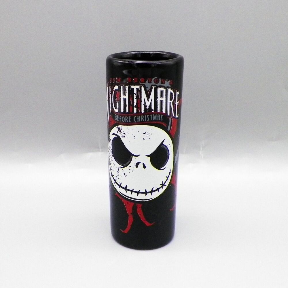 Disney Park Nightmare Before Christmas Tall Shot Glass 2013 Twenty Twisted Years